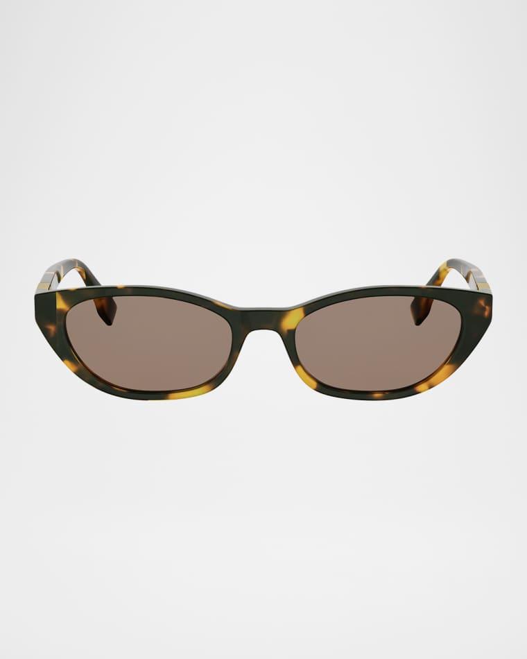 Baguette 54mm Acetate Cat-Eye Sunglasses by FENDI