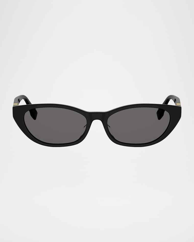 Baguette 56mm Acetate Cat-Eye Sunglasses by FENDI