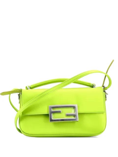 Baguette Phone Pouch Silk satchel by FENDI