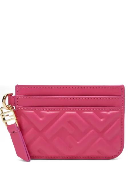 Baguettte FF-embossed cardholder by FENDI