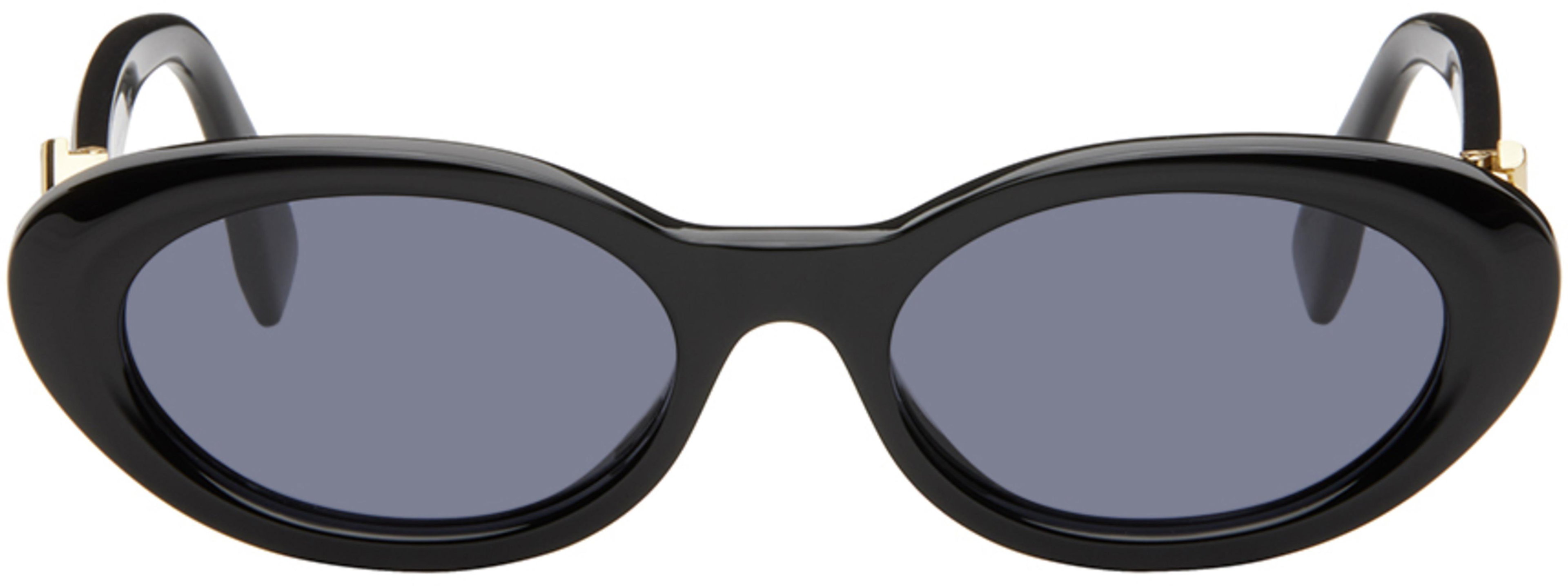 Black FF Diamonds Sunglasses by FENDI
