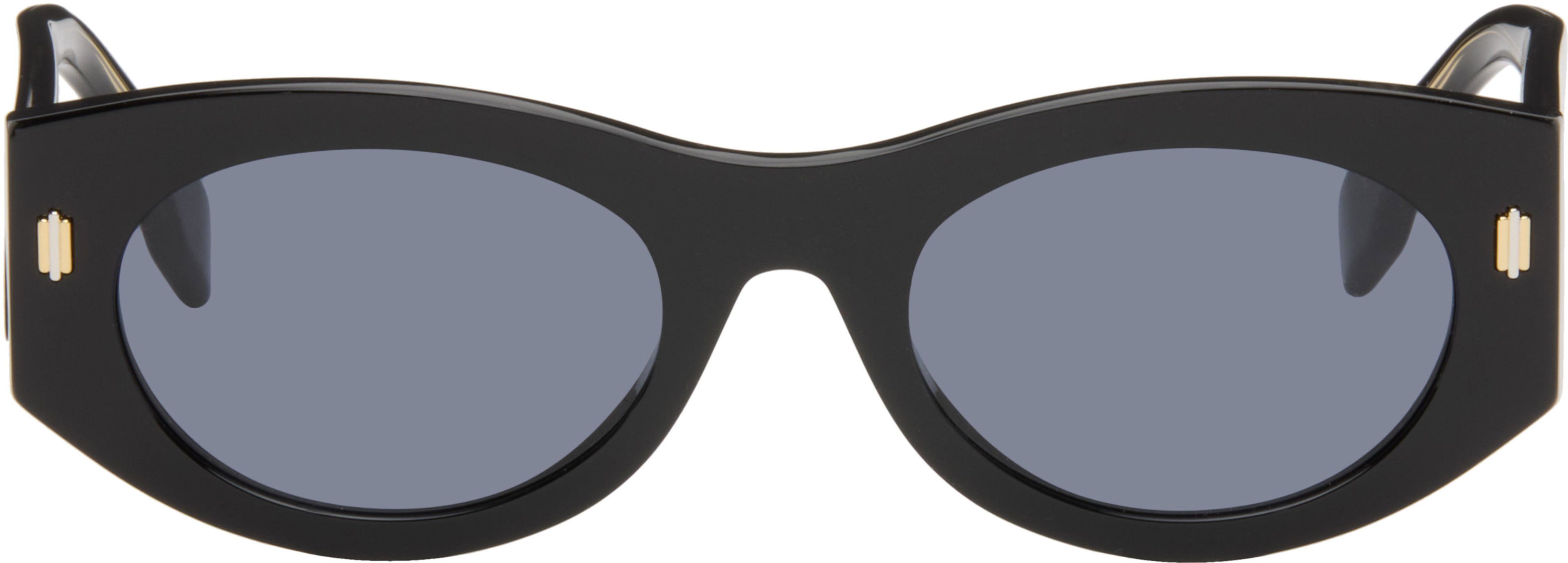 Black 'Fendi Roma' Sunglasses by FENDI