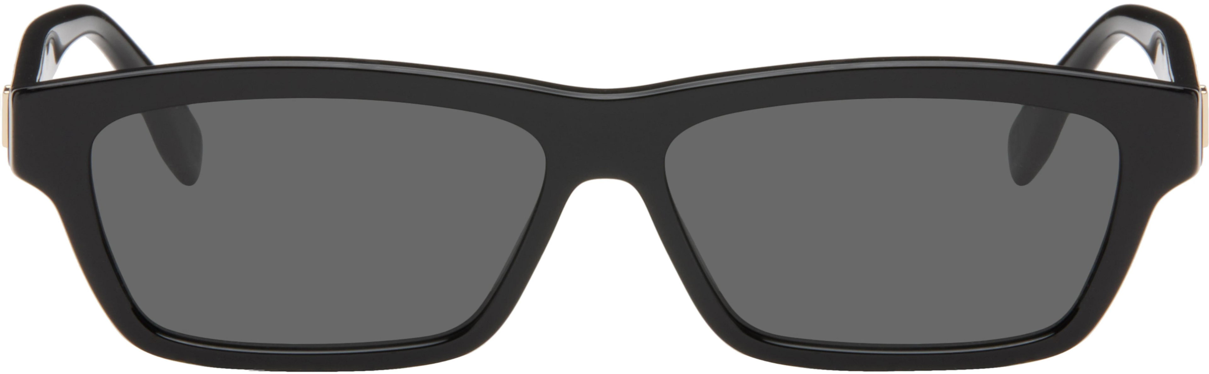 Black 'Squared FF' Sunglasses by FENDI
