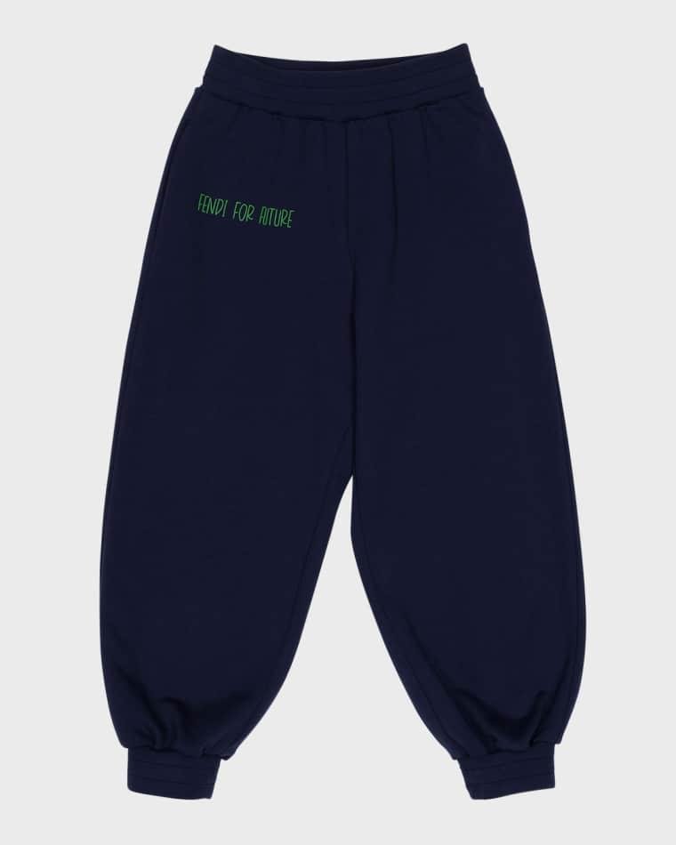 Boy's Fendi For Future Sweatpants, Size 8-14 by FENDI