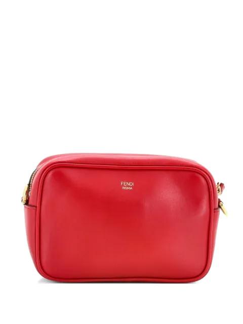 Camera Bag Zucca Embossed Leather Small crossbody bag by FENDI