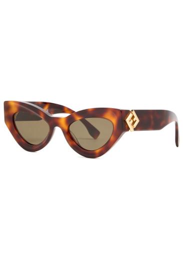 Cat-eye sunglasses by FENDI