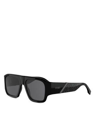 Diagonal Square Sunglasses by FENDI