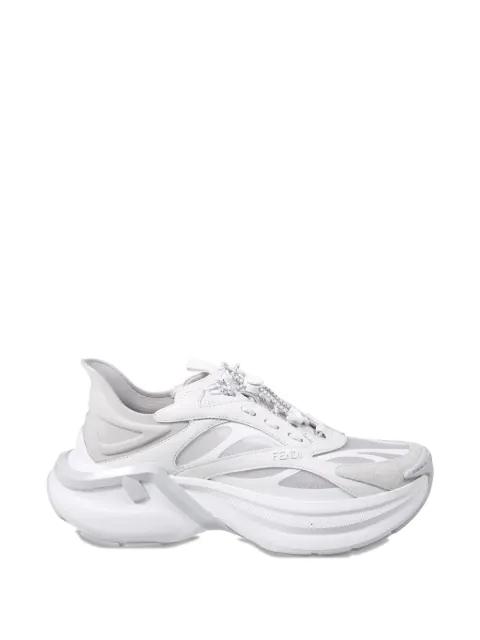 F-light panelled sneakers by FENDI