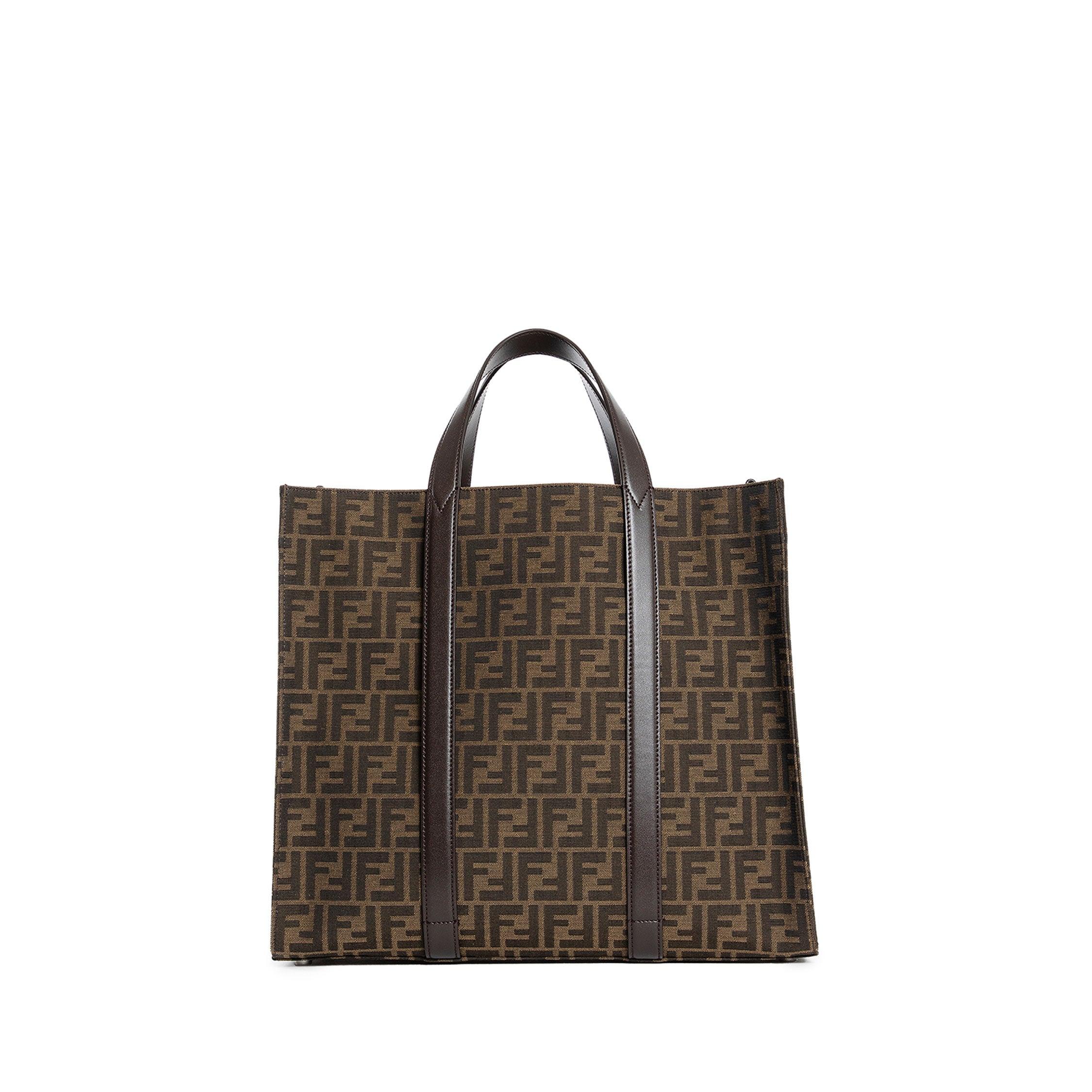 FENDI MAN BROWN TOTE BAGS by FENDI