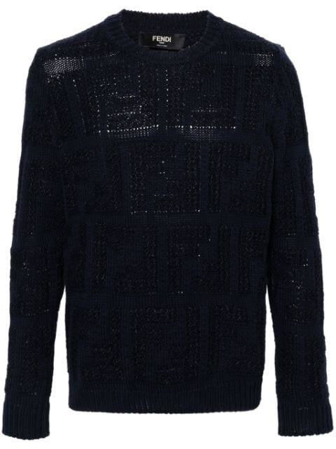 FF chunky-knit jumper by FENDI