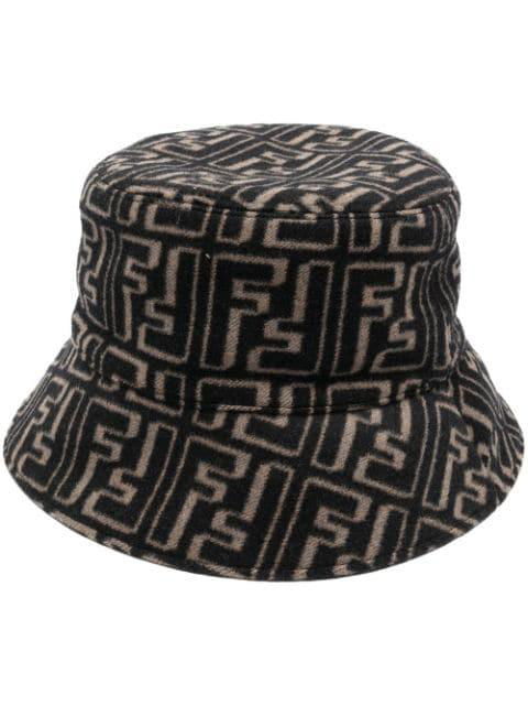 FF-jacquard bucket hat by FENDI