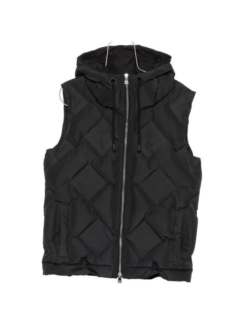 FF-jacquard hoodied gilet by FENDI