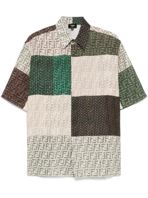 FF linen shirt by FENDI