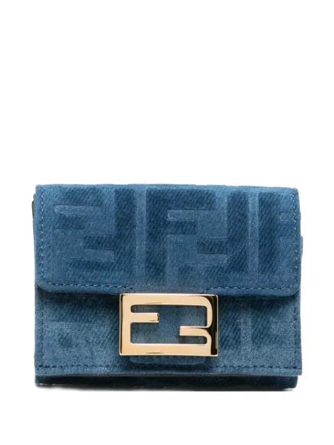 FF logo-plaque wallet by FENDI