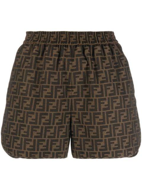 FF monogram shorts by FENDI