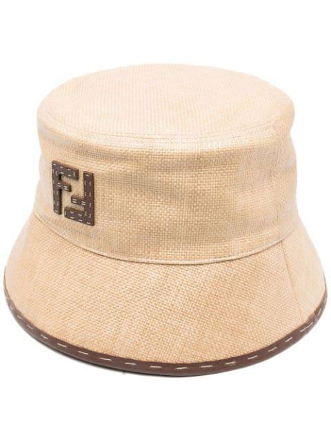 FF motif bucket hat by FENDI
