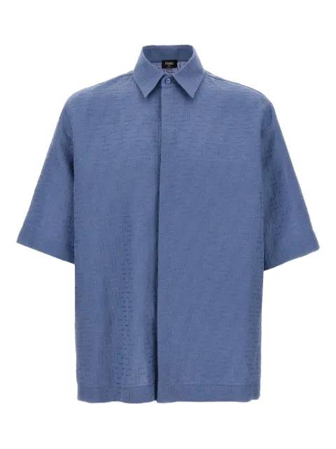 FF-motif short-sleeved shirt by FENDI