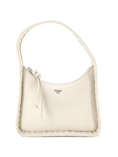 Fendessence Selleria Leather Mini hobo bag by FENDI