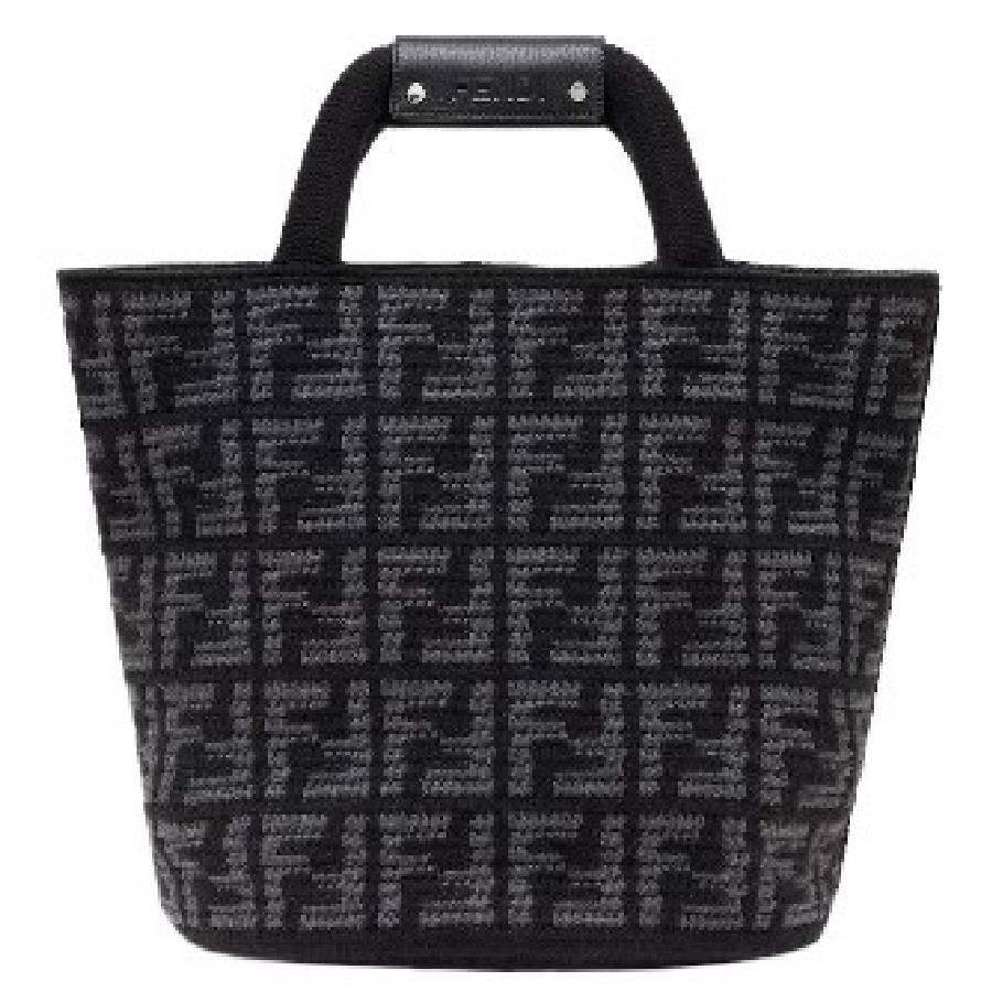 Fendi FF Cashmere Blend Shopping Bag by FENDI