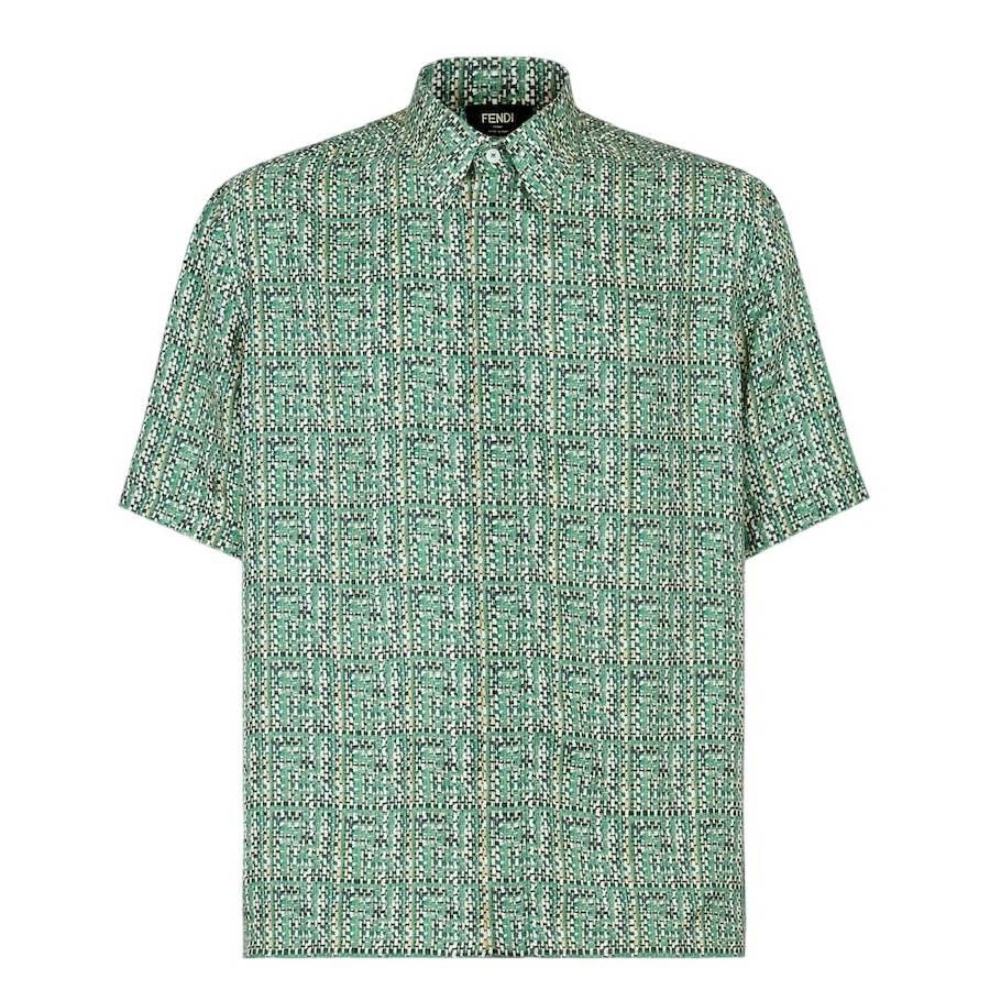Fendi FF Print Short Sleeve Shirt by FENDI