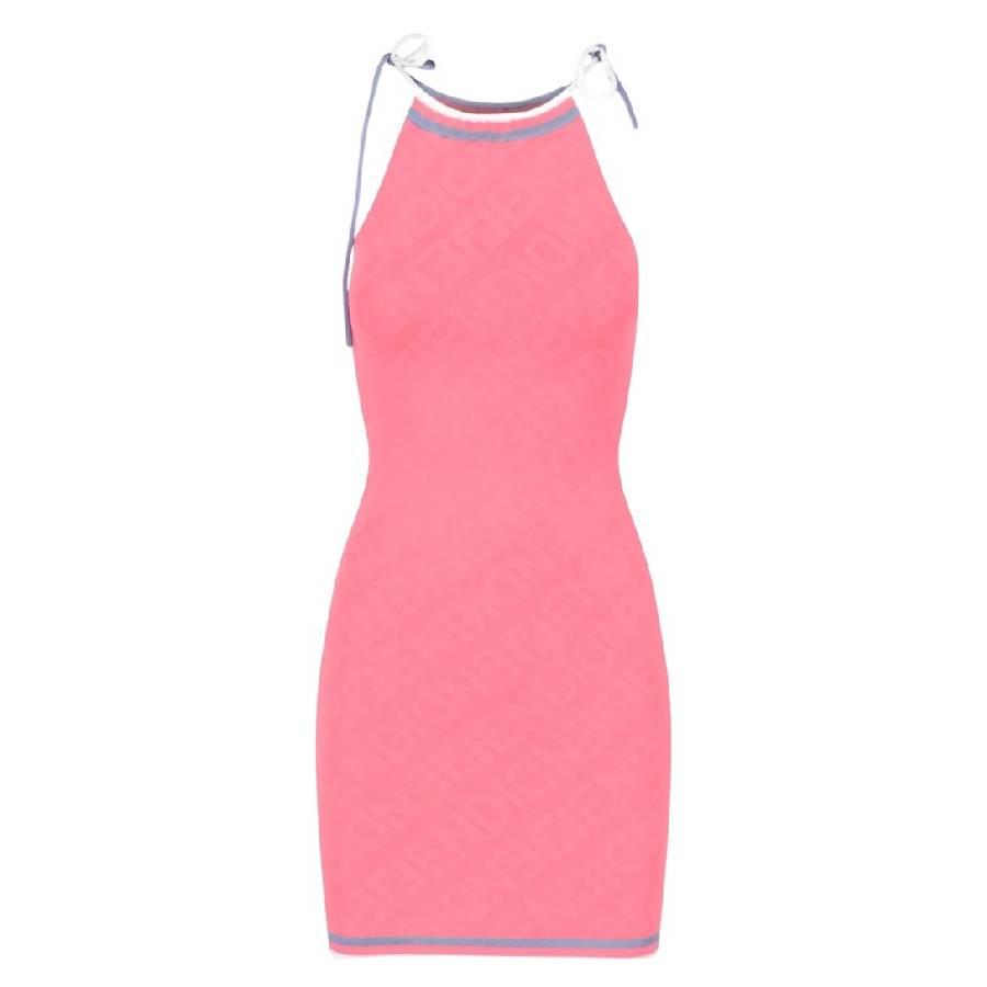 Fendi Mini Mirror FF Motif Dress by FENDI
