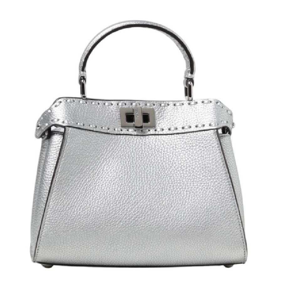 Fendi Peekaboo Leather Handbag by FENDI