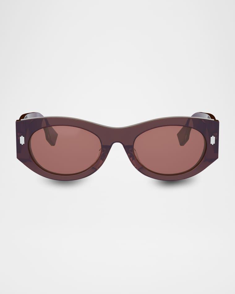 Fendi Roma 52mm Oval Sunglasses by FENDI