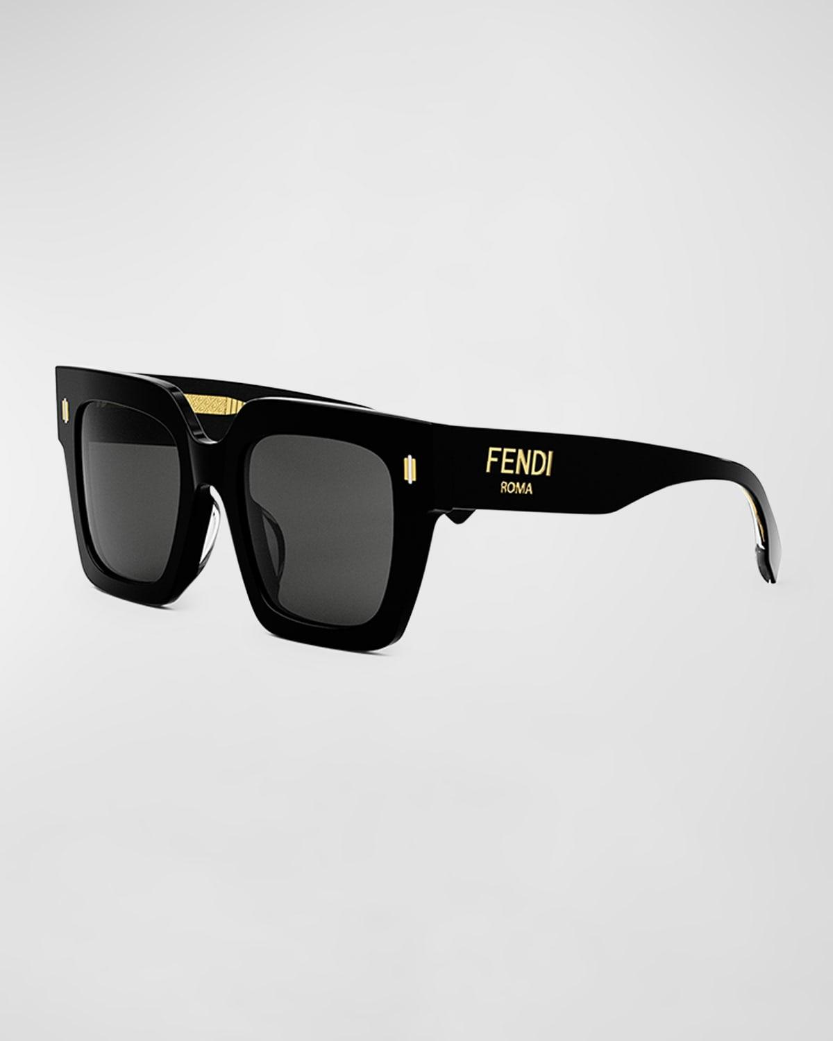 Fendi Roma Square Acetate Sunglasses by FENDI