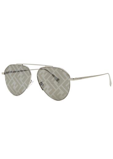 Fendi Travel aviator-style sunglasses by FENDI