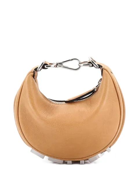 Fendigraphy Bag Leather Nano hobo bag by FENDI