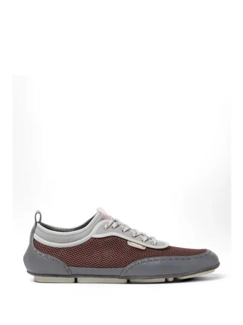 Fit mesh-upper panelled sneakers by FENDI