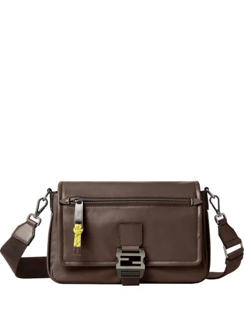 Flux leather messenger bag by FENDI