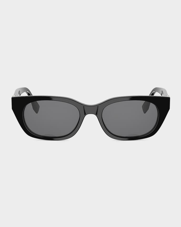 Forever Fendi 51mm Oval Acetate Sunglasses by FENDI
