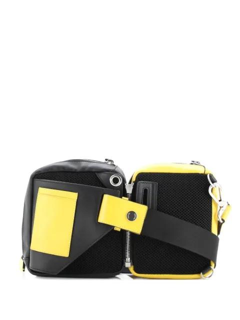 Forever Multi Pouch Zucca Coated Canvas and Leather with Nylon belt bag by FENDI