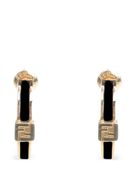 Forever hoop earrings by FENDI