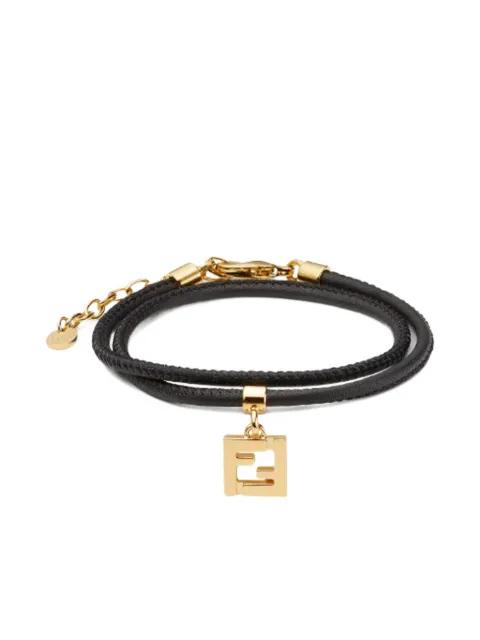 Forever leather bracelet by FENDI