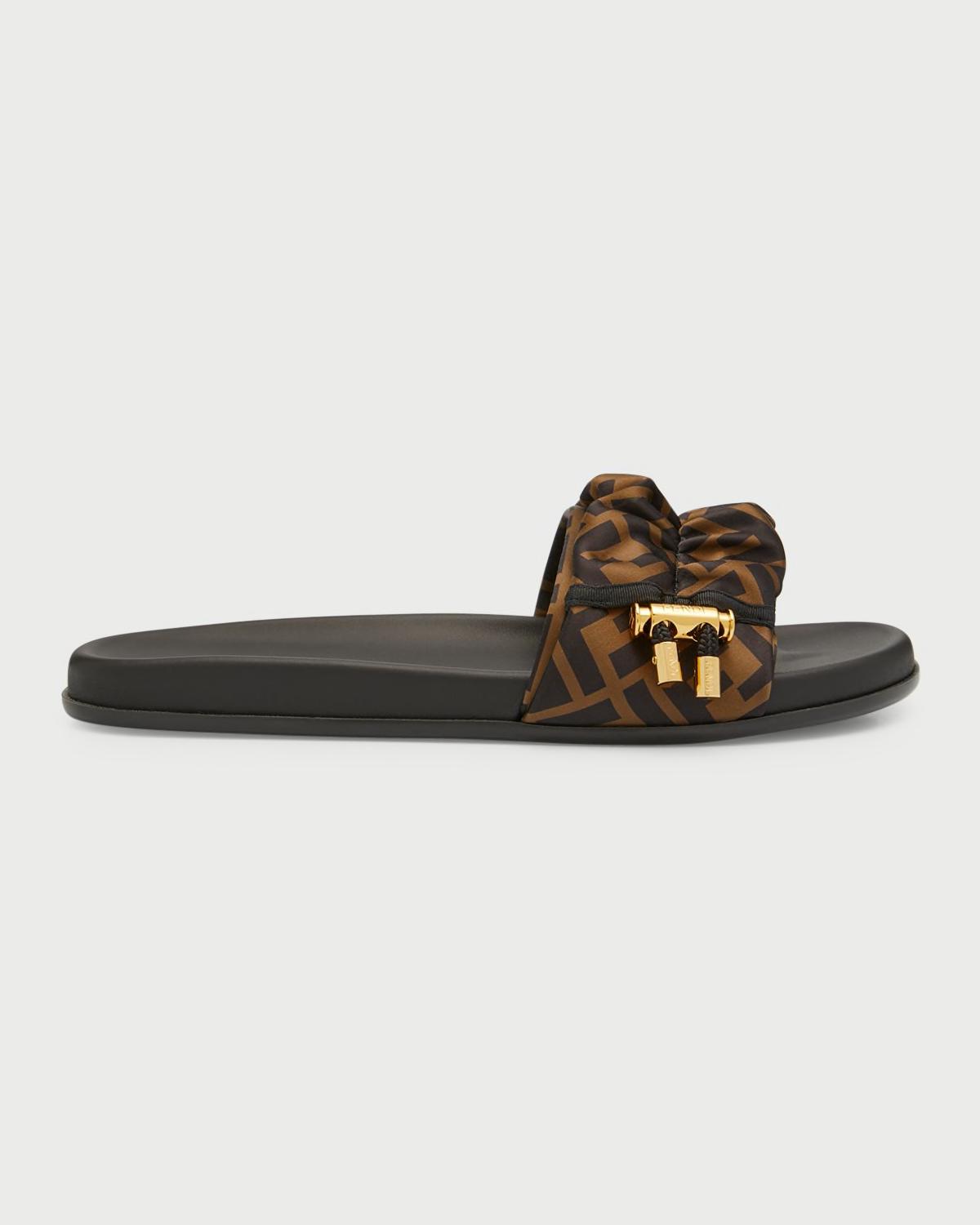 Illusion FF Slide Sandals by FENDI