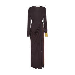 Long draped dress by FENDI