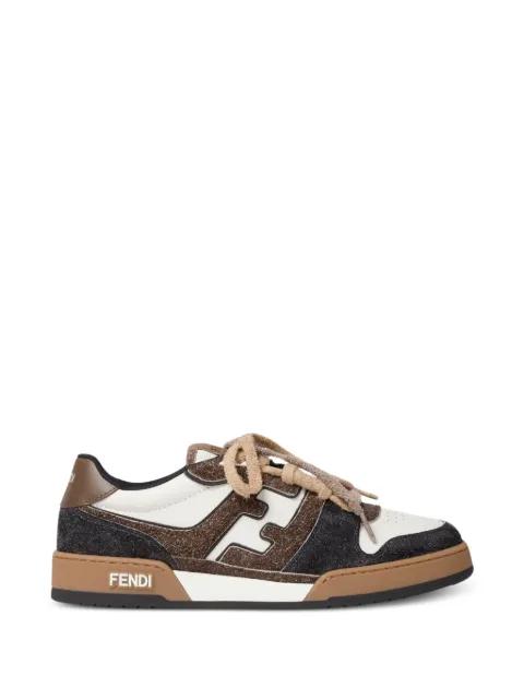 Match panelled sneakers by FENDI