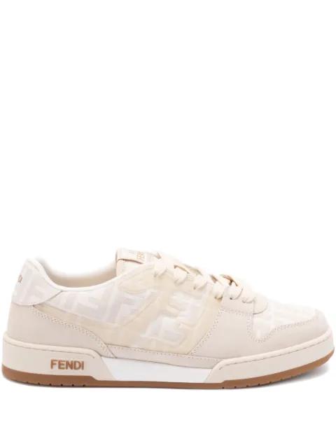 Match  suede sneakers by FENDI