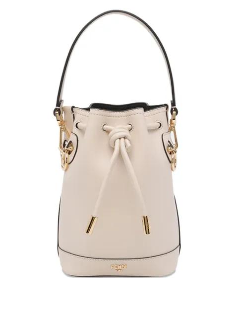 Mon Tresor removable-handle bucket bag by FENDI Mon Tresor removable-handle bucket bag by FENDI