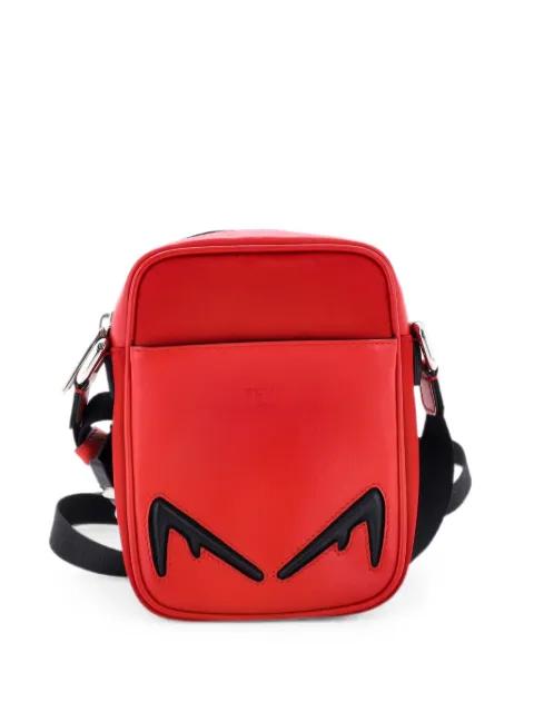Monster Eye Camera Messenger Bag Nylon and Leather Small crossbody bag by FENDI