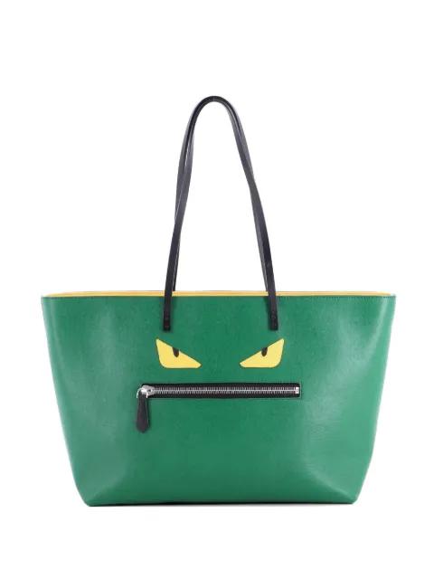 Monster Roll Leather Medium tote bag by FENDI