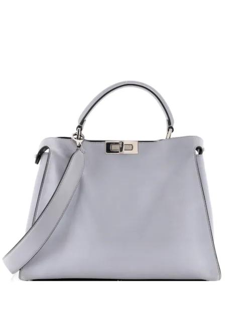 Peekaboo Essential Bag Leather Large satchel by FENDI