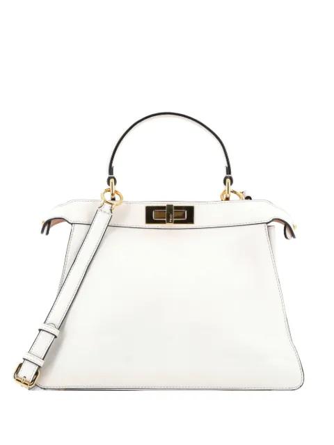 Peekaboo ISeeU Bag Leather Medium satchel by FENDI