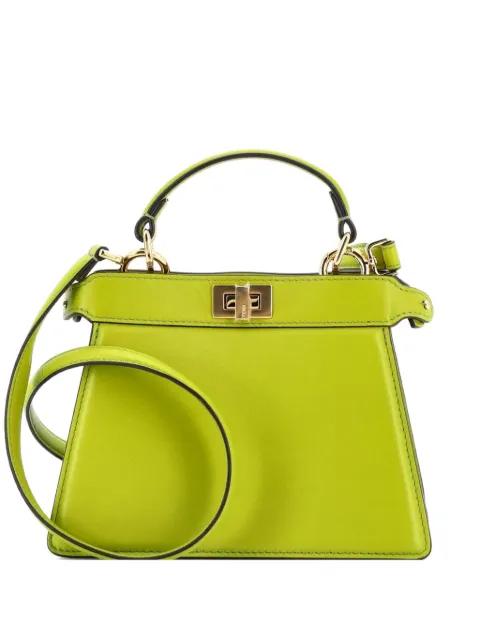Peekaboo ISeeU Bag Leather Petite crossbody bag by FENDI