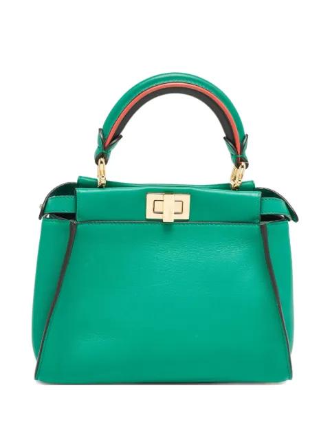 Peekaboo leather handbag by FENDI