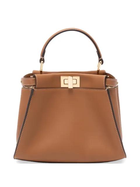 Peekaboo leather mini bag by FENDI
