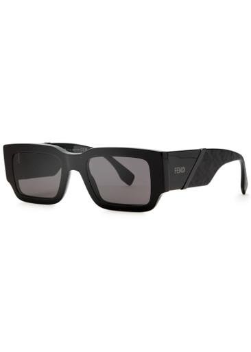 Rectangle-frame sunglasses by FENDI