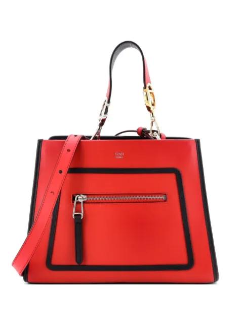 Runaway Bag Leather Small satchel by FENDI